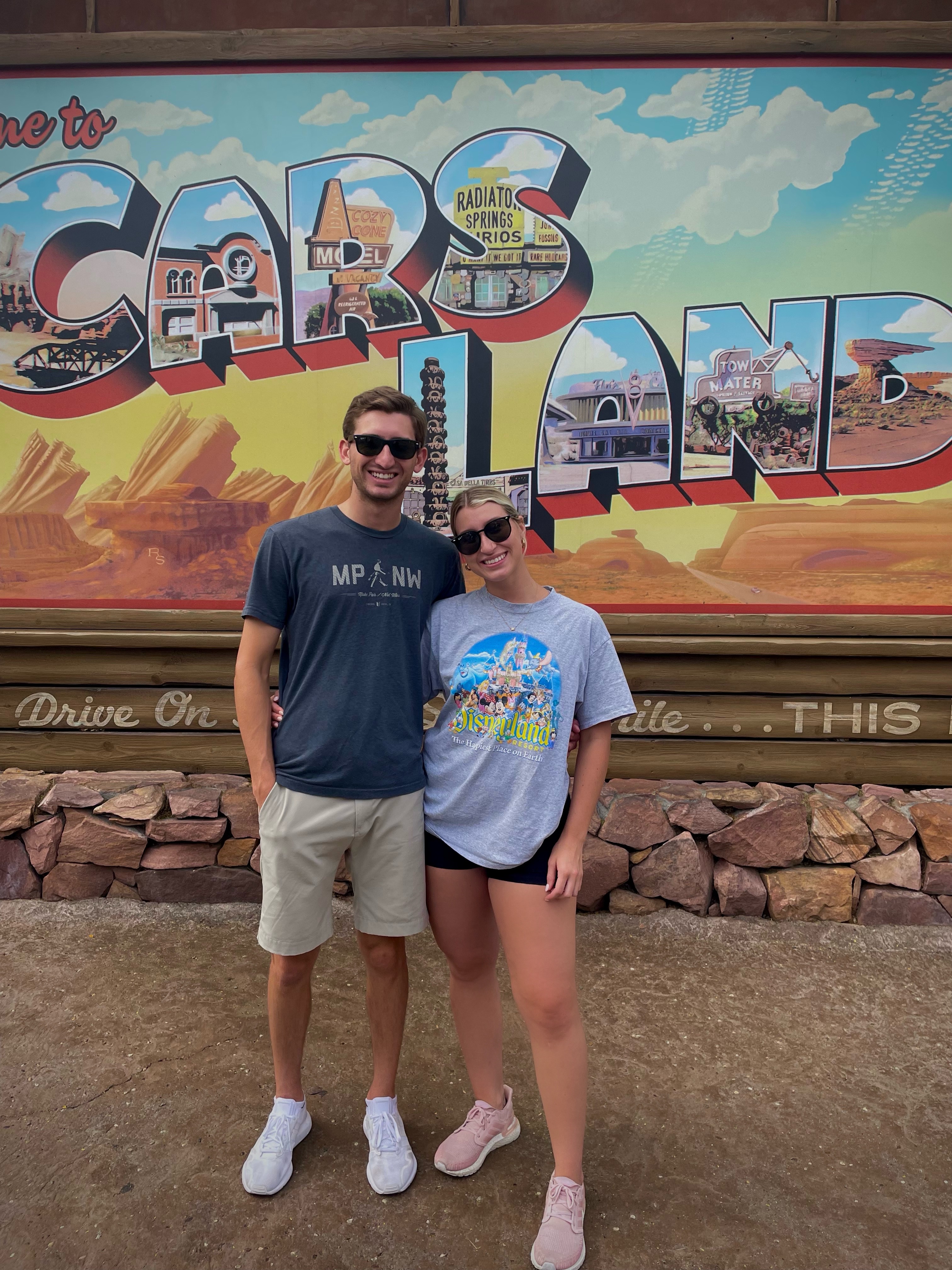 First road trip — Disneyland